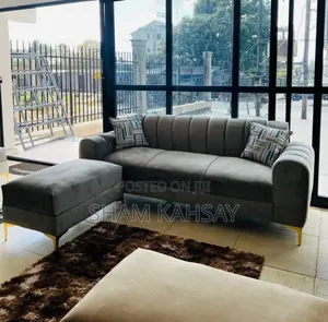 Handcrafted Wooden Sofa