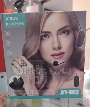 Ay-102 Wireless Lavalier Microphone