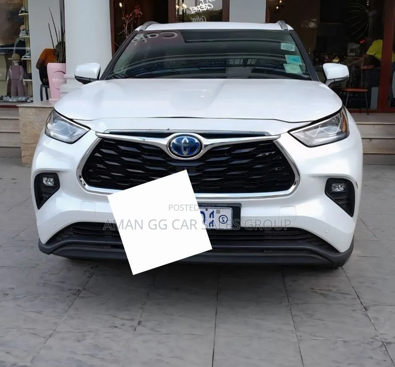 Toyota Highlander Hybrid 2024 White