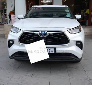 Toyota Highlander Hybrid 2024 White