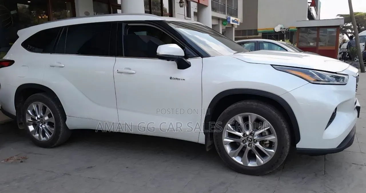 Toyota Highlander Hybrid 2024 White