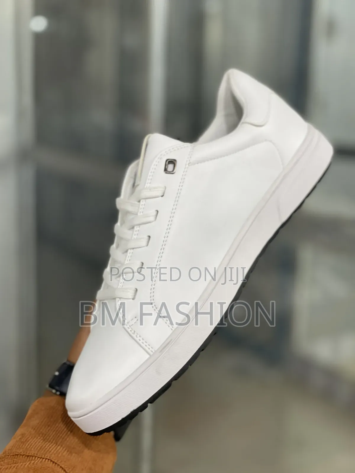 White Lacoste Low-Top: Timeless Court Style