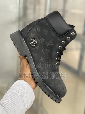 Louis Vuitton X Timberland Monogram Triple Black