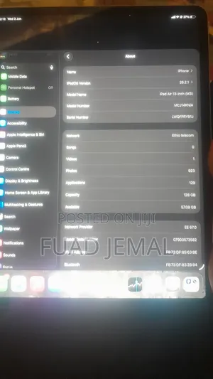 Apple iPad Air 13 (2026) 128 GB Silver