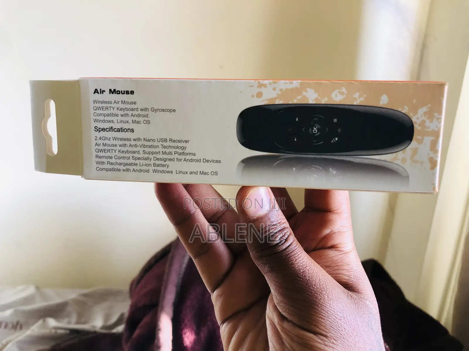 Air Mouse Tv Remote (Androidtvbox ,Tv Smart ለተለያዩ ሚሆን