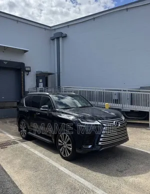 New Lexus LX 2025 Black