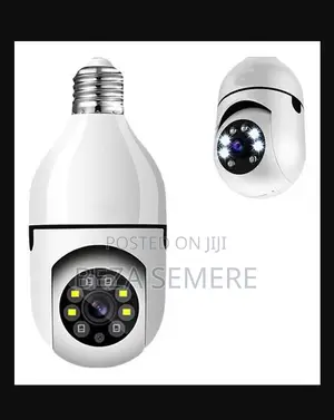 Bulb Camera 360 1080p Wifi Auto Rotation Fish Eye 360 V380