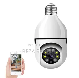 Smart V380 Pro Light Bulb Wireless Ip Wifi Camera