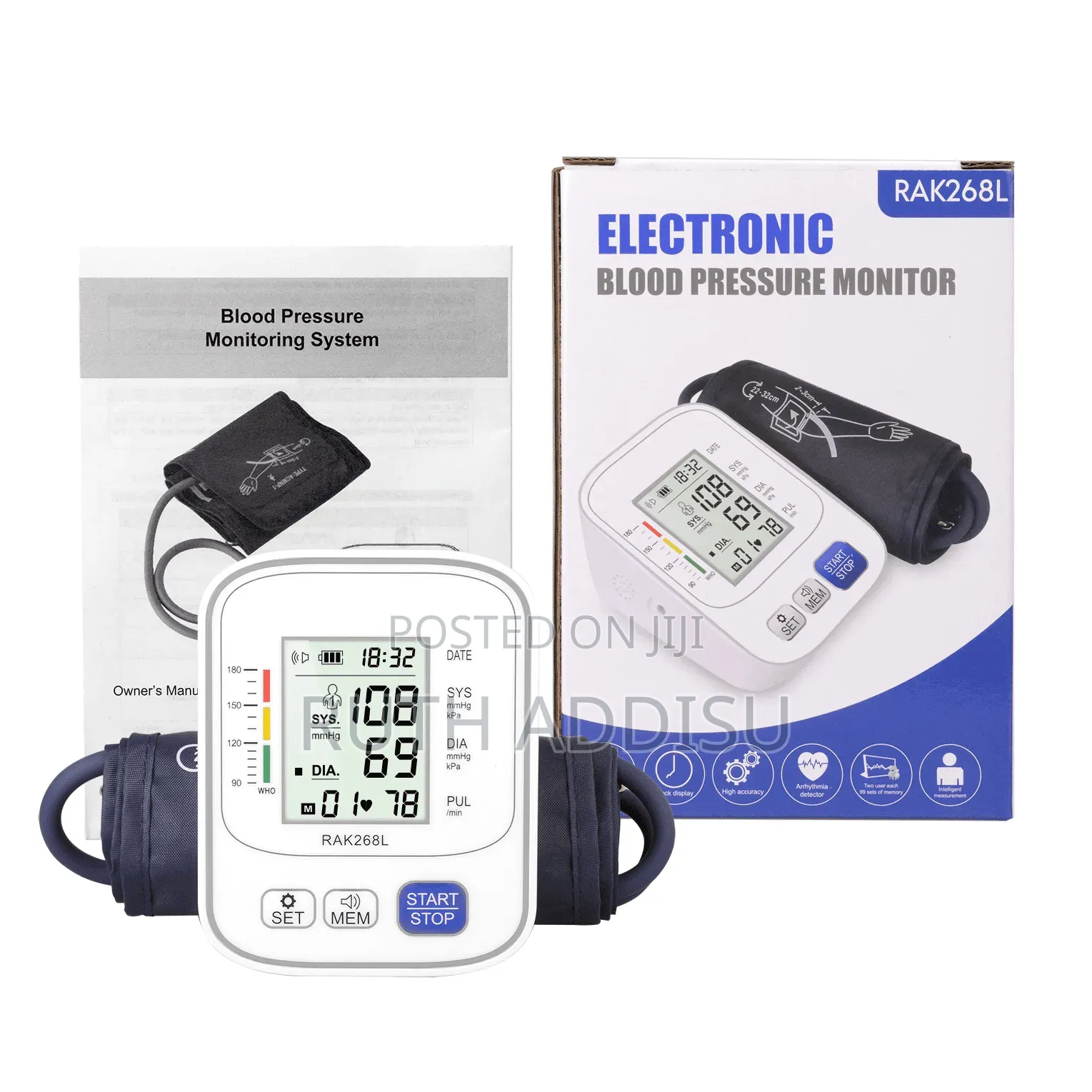 Icare Ck260 Usb Powered Automatic Digital Blood Pressure Monitor