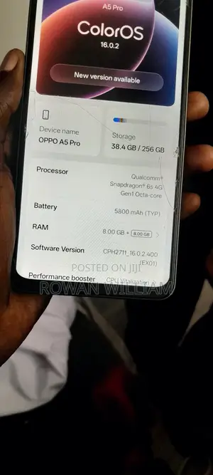 New Oppo A5 Pro 4G 256 GB