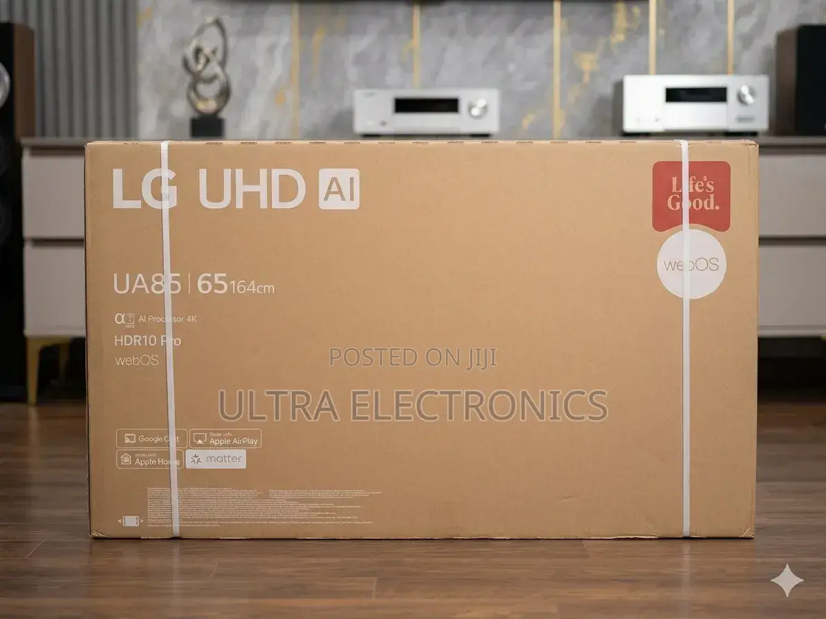 Lg Uhd 65-Inch Ai Smart Model Ua85 Resolution, Hdr10 Pro, and Webos