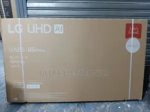 65-inch Lg Uhd Smart Tv (Model Ua85) Featuring Webos And Ai Processor