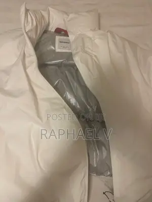 Bershka Original White Puffer Jacket