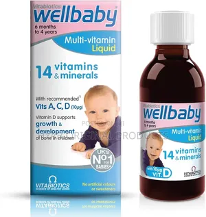 Vitabiotics Wellbaby Multi-Vitamin Liquid, 150ml,