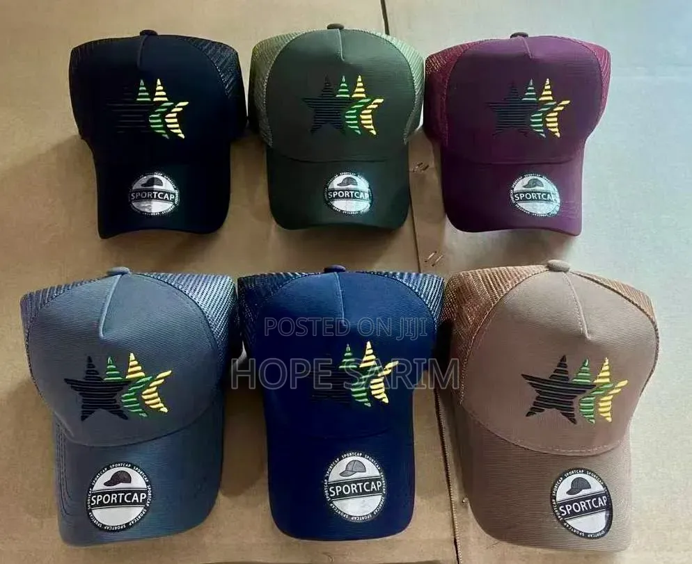 Bottega Veneta Embroidered Trucker Caps