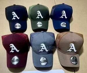 Bottega Veneta Embroidered Trucker Caps