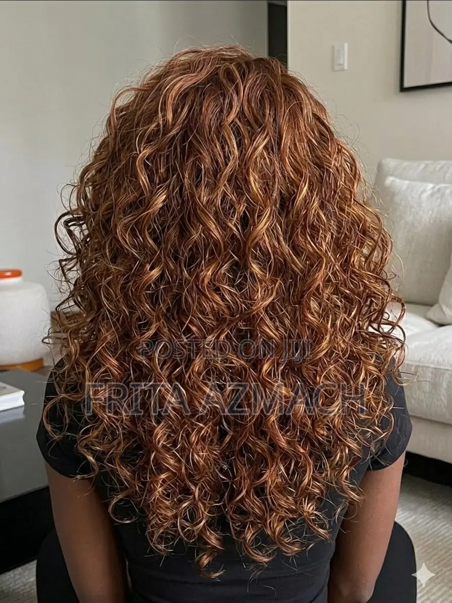 Lens Human Hair Coffee Brown 22 Inch