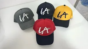 La Graffiti Embroidered Trucker Caps -