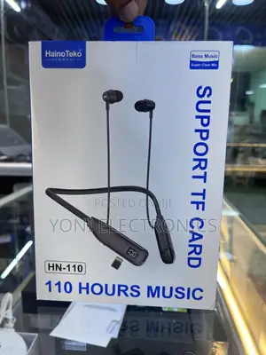 Haino Teko Hn-110 Wireless Neckband Earphones