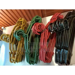 60pc Plastic Clothe Hangers. Very Strong and Durable Material