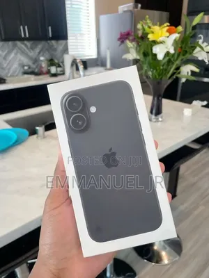 New Apple iPhone 16 128 GB Black
