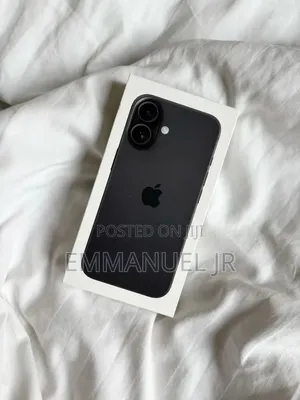 New Apple iPhone 16 128 GB Black