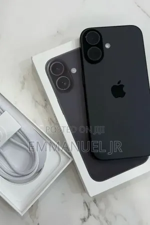 New Apple iPhone 16 128 GB Black