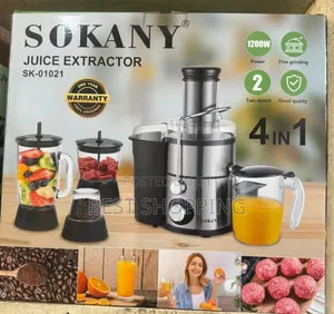 Sokany 4 In 1 Juice Extractor 1200 Watts