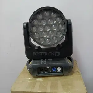 Professional 19-Led Moving Head Beam/Wash Stage Light (4 Units Avail.)