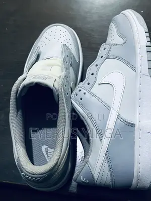 Grey and White