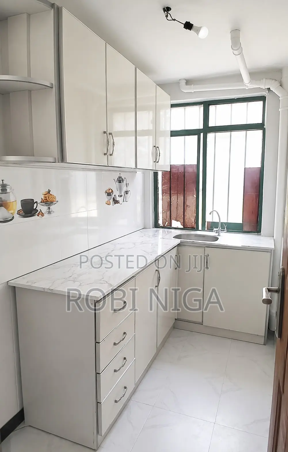Furnished 1bdrm Condo in ጀሞ 1 ኮንደሚንየም, Nifas Silk-Lafto for sale
