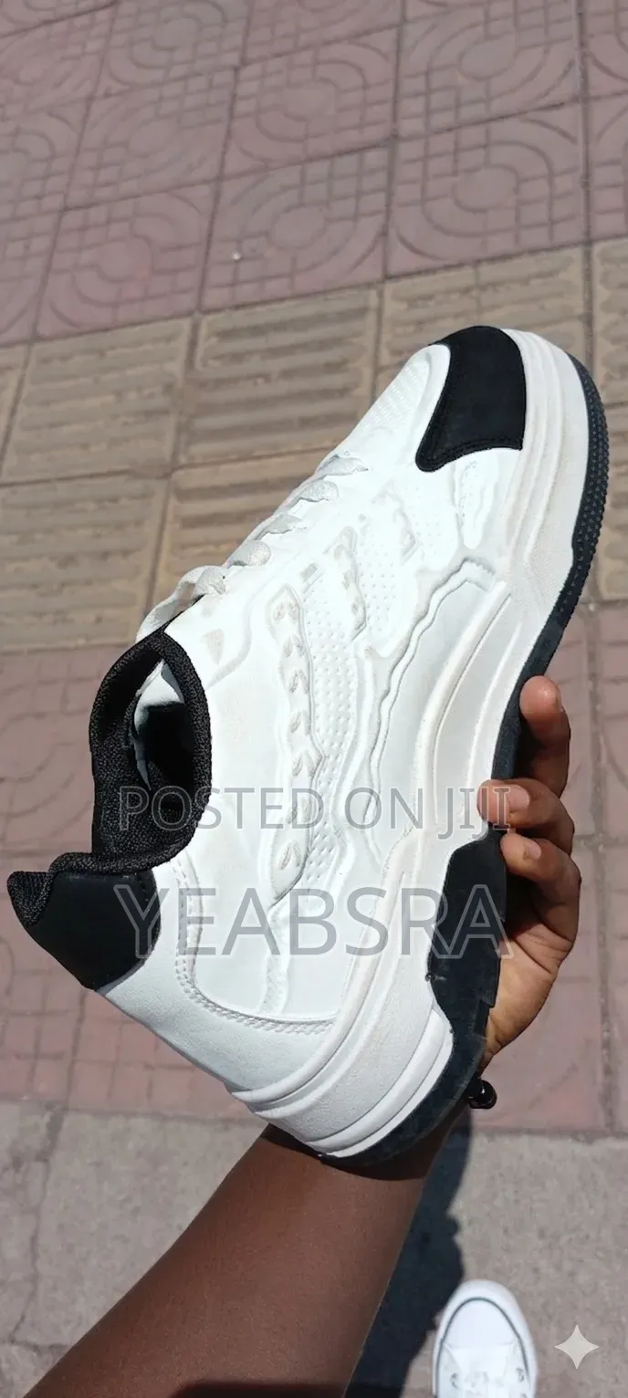 White Sneaker Shoe