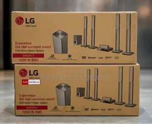 Lg Home Theater System – 5.1 Channel Surround Sound 1000w RMS DVD