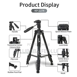 Jmary Kp-2274 Professional Camera Tripod