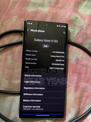 Samsung Galaxy Note 10 5G 256 GB