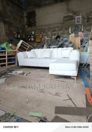 Comfortable Luxury Wooden Sofa