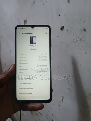 Samsung Galaxy A07 128 GB Black