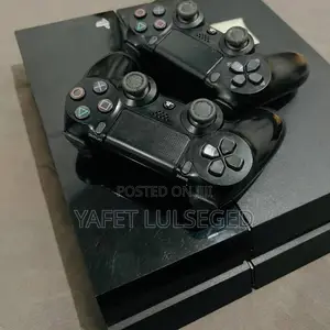 Ps4 Fat With 2 Original Joystick And Game Assassins Creed Origins