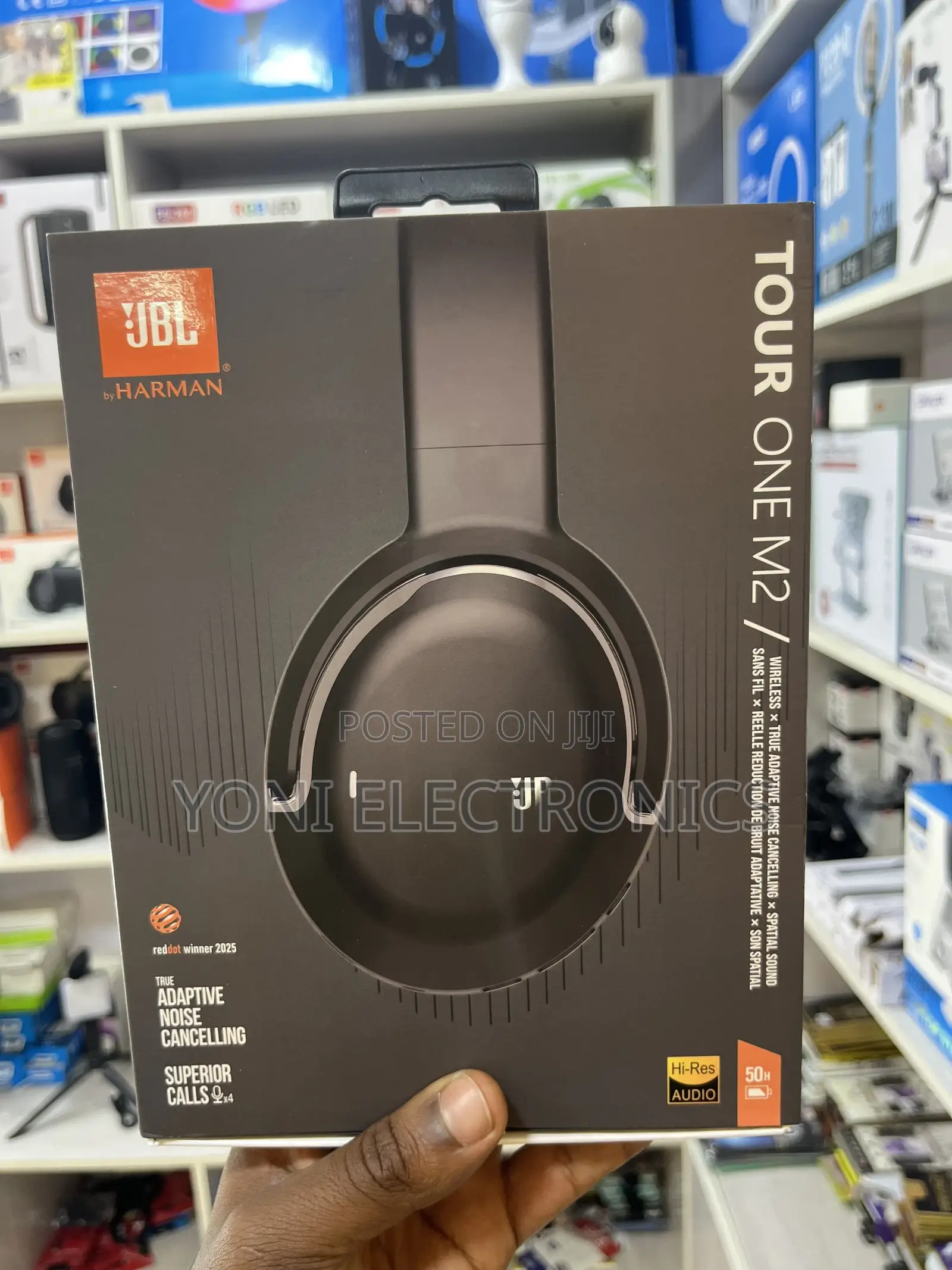 JBL Tour One M2 Wireless True Adaptive Noise Cancelling Headphones