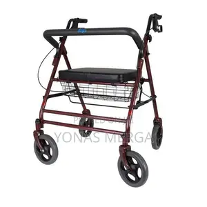 Walker With Seat Chair/Rollator蚵典with Wheels Weighs Just 18.9 LBS