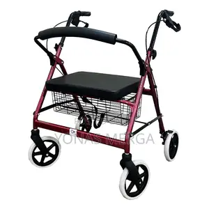 Walker With Chair/Rollator鵜哈padded Seat That Sits 20.5"Above the Floor
