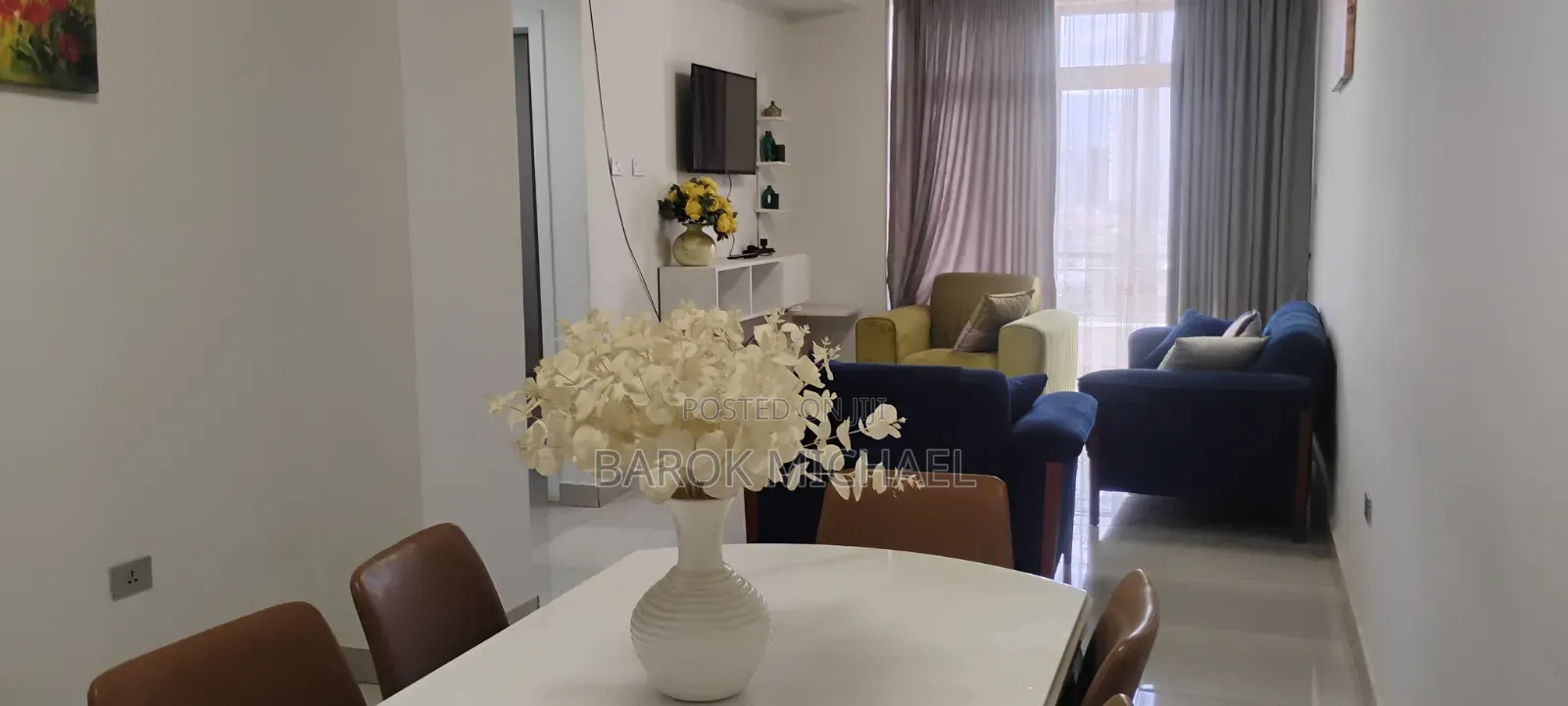 Furnished 2bdrm Apartment in Bole for rent