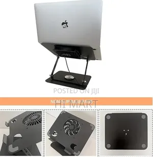 High Quality 360° Rotating Laptop Stand With Cooling Fan