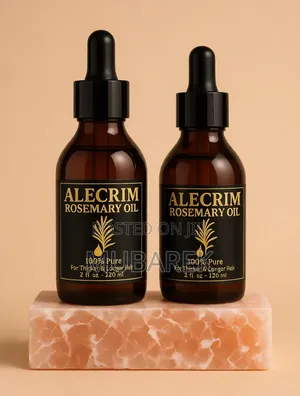 Natural Rosemary Essential Oil for Hair Density