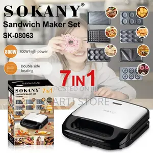 Sokany 7 In1 Sandwich Maker Set