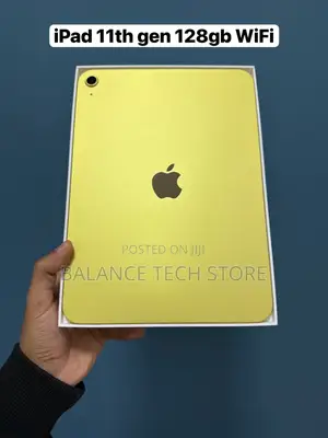 New Apple iPad (2025) 128 GB Yellow