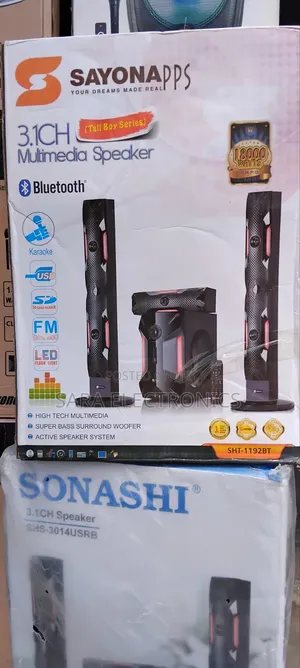 ▧Sayona 3 Speaker Home Tyter ▧3 Years Warranty Free Delivery