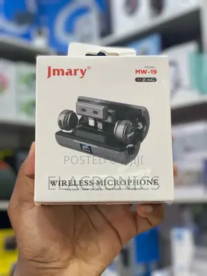 Nic Mic Wireless Microphone Jmary Mw-19 Phone Lapel