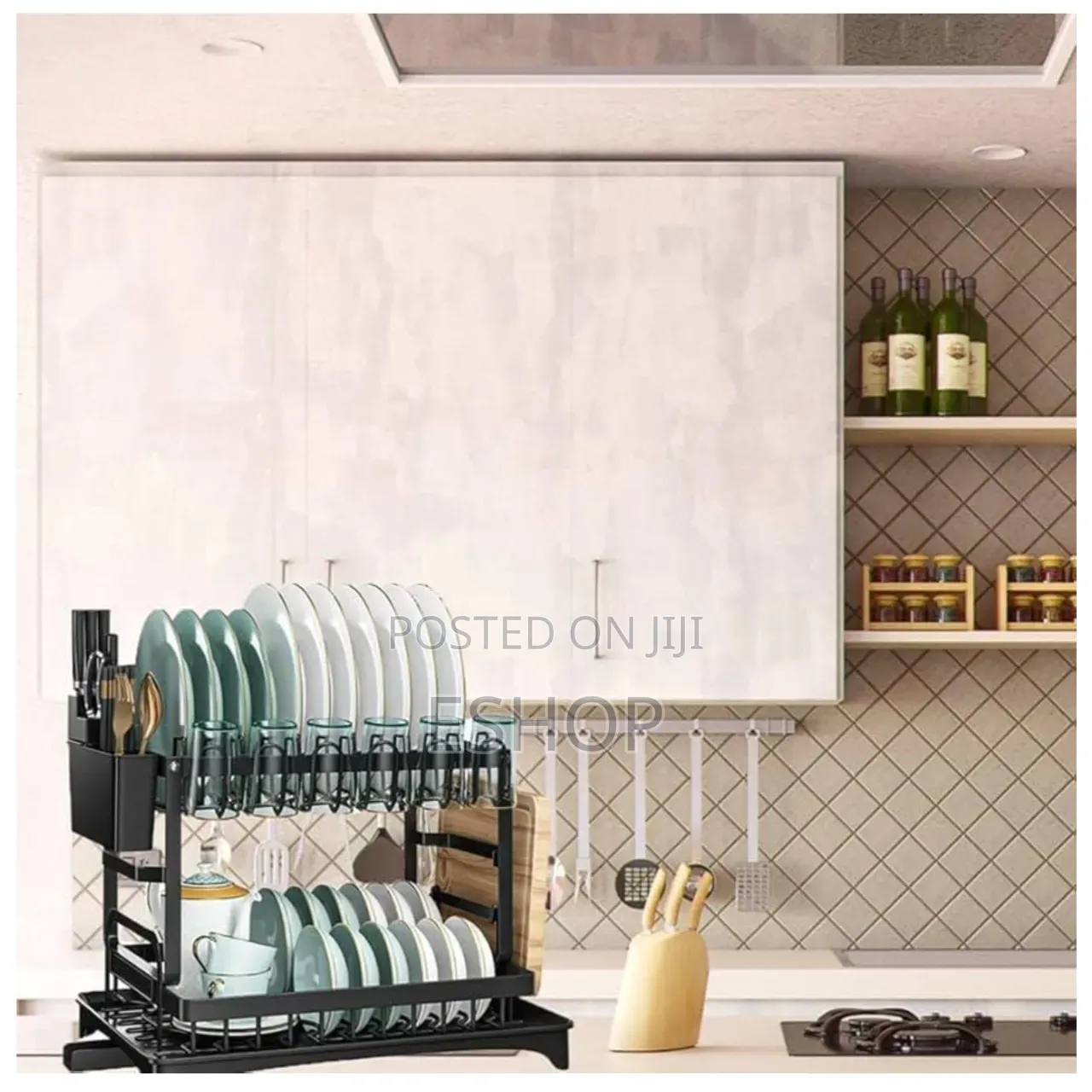Kitchen Caddy – Holds Everything From Mugs to Lids