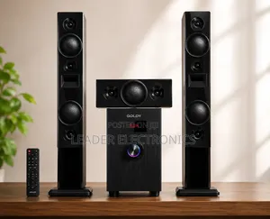 Goldy 3.1ch Home Theater Speaker System – Powerful Bass Immersive